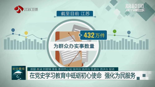 在黨史學(xué)習(xí)教育中砥礪初心使命 強(qiáng)化為民服務(wù) 江蘇實(shí)施各類(lèi)民生實(shí)事項(xiàng)目5.5萬(wàn)件